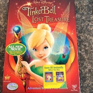 Set of 3 Tinkerbell movies - never opened